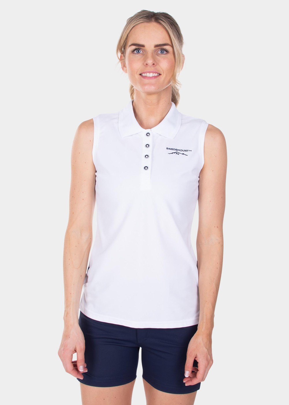 Nordkap S/L Piké W, White, 44,  Golfpikéer