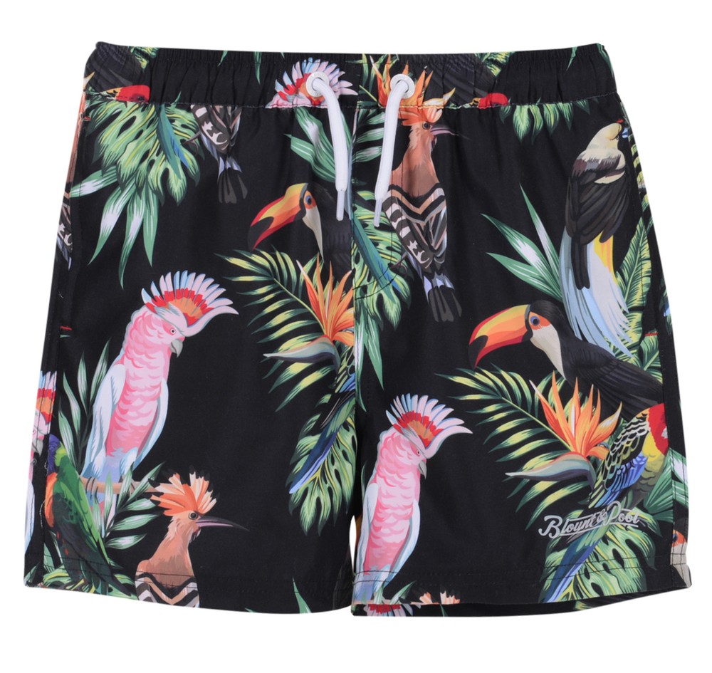 Kakadua Beachshorts Jr, Black, 90,  Badkläder