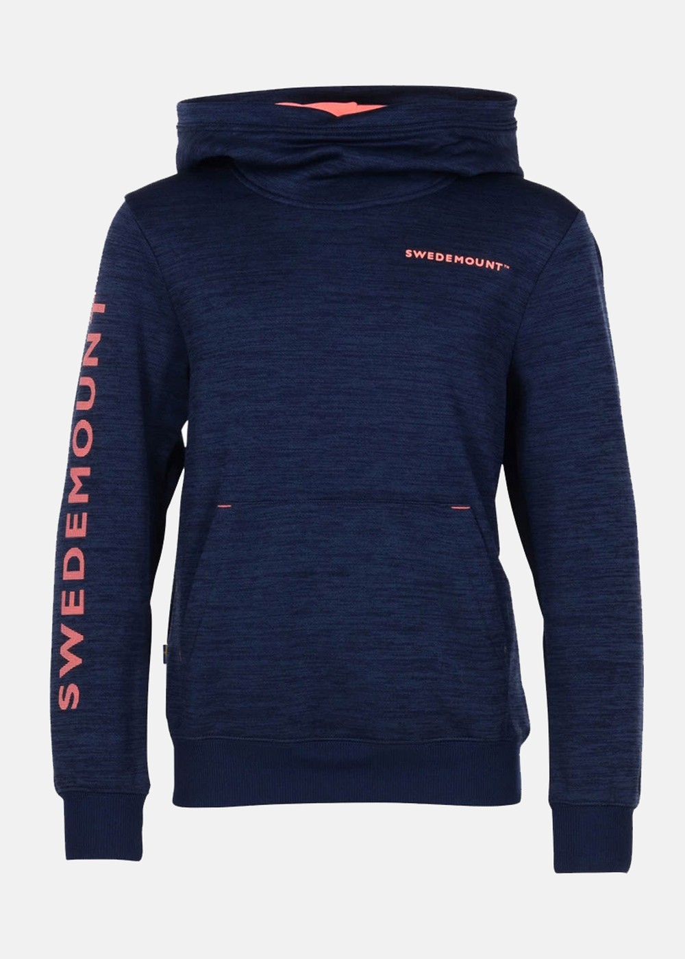 Training Logo Hood Jr, Navy Melange/Apricot Melange, 110,  Hoodies