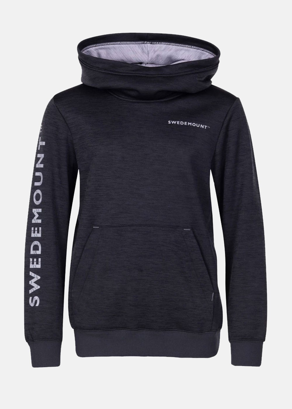 Training Logo Hood Jr, Charcoal Melange/Lt Grey Mel, 110,  Hoodies