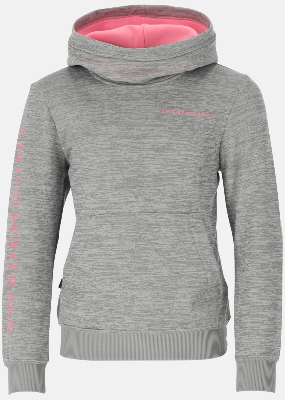 Training Logo Hood Jr, Lt Greymelange/Lt Pink, 120,  Hoodies Training Logo Hood Jr, Lt Greymelange/Lt Pink, 120,  Hoodies