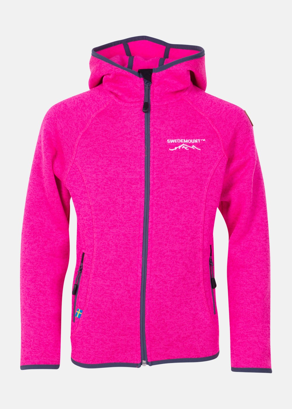 Reykjavik Fleece Jacket Jr, Fresh Pink Melange, 160,  Tröjor