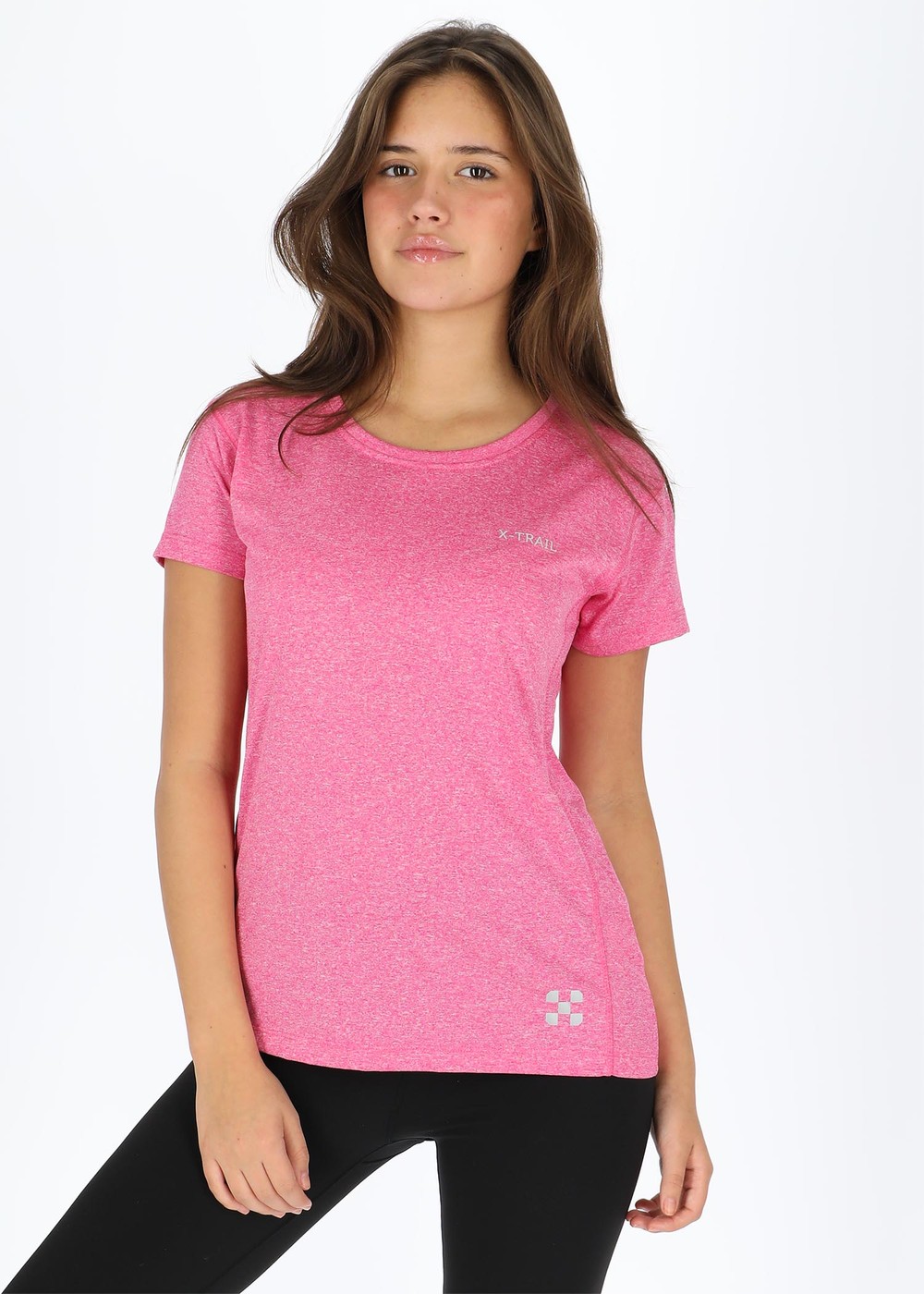 Training Tee W, Pink Melange, 36,  Tränings-T-Shirts Training Tee W, Pink Melange, 36,  Tränings-T-Shirts