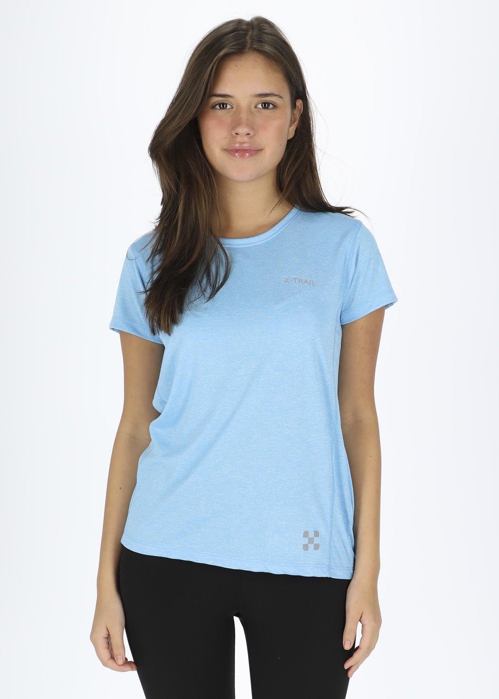 Training Tee W, Lagoon Melange, 38,  Tränings-T-Shirts Training Tee W, Lagoon Melange, 38,  Tränings-T-Shirts