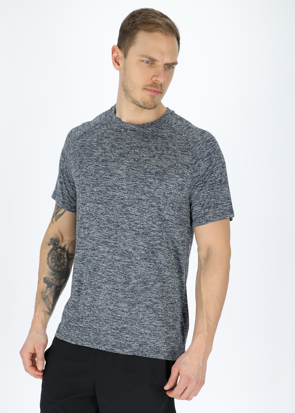 Ua Tech 2.0 Ss Tee, Academy, S,  Tränings-T-Shirts Ua Tech 2.0 Ss Tee, Academy, S,  Tränings-T-Shirts