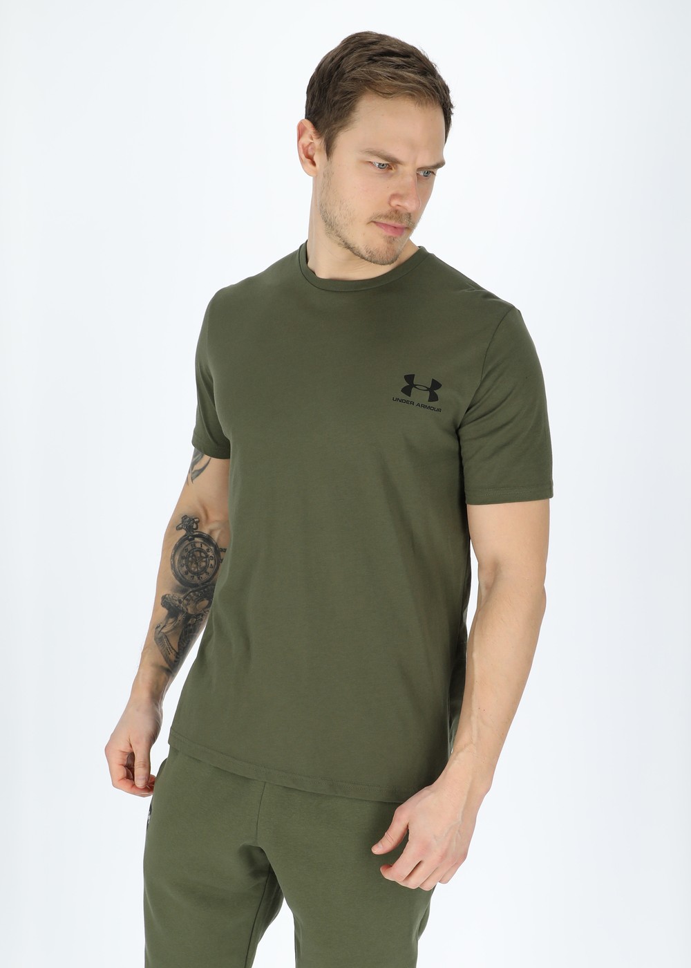 Ua M Sportstyle Lc Ss, Marine Od Green, 2xl,  Löparkläder