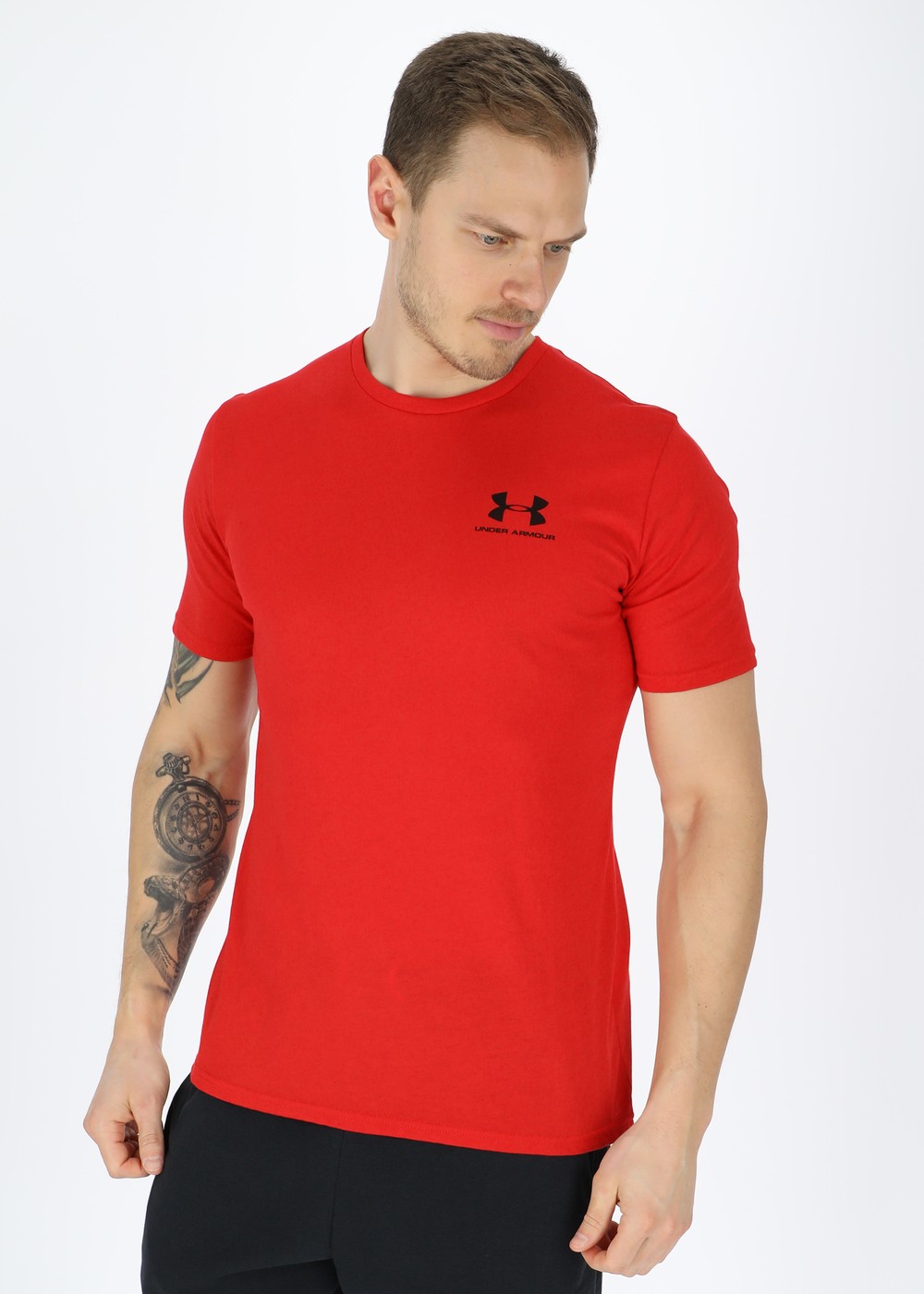 Ua M Sportstyle Lc Ss, Red, M,  Löparkläder Ua M Sportstyle Lc Ss, Red, M,  Löparkläder