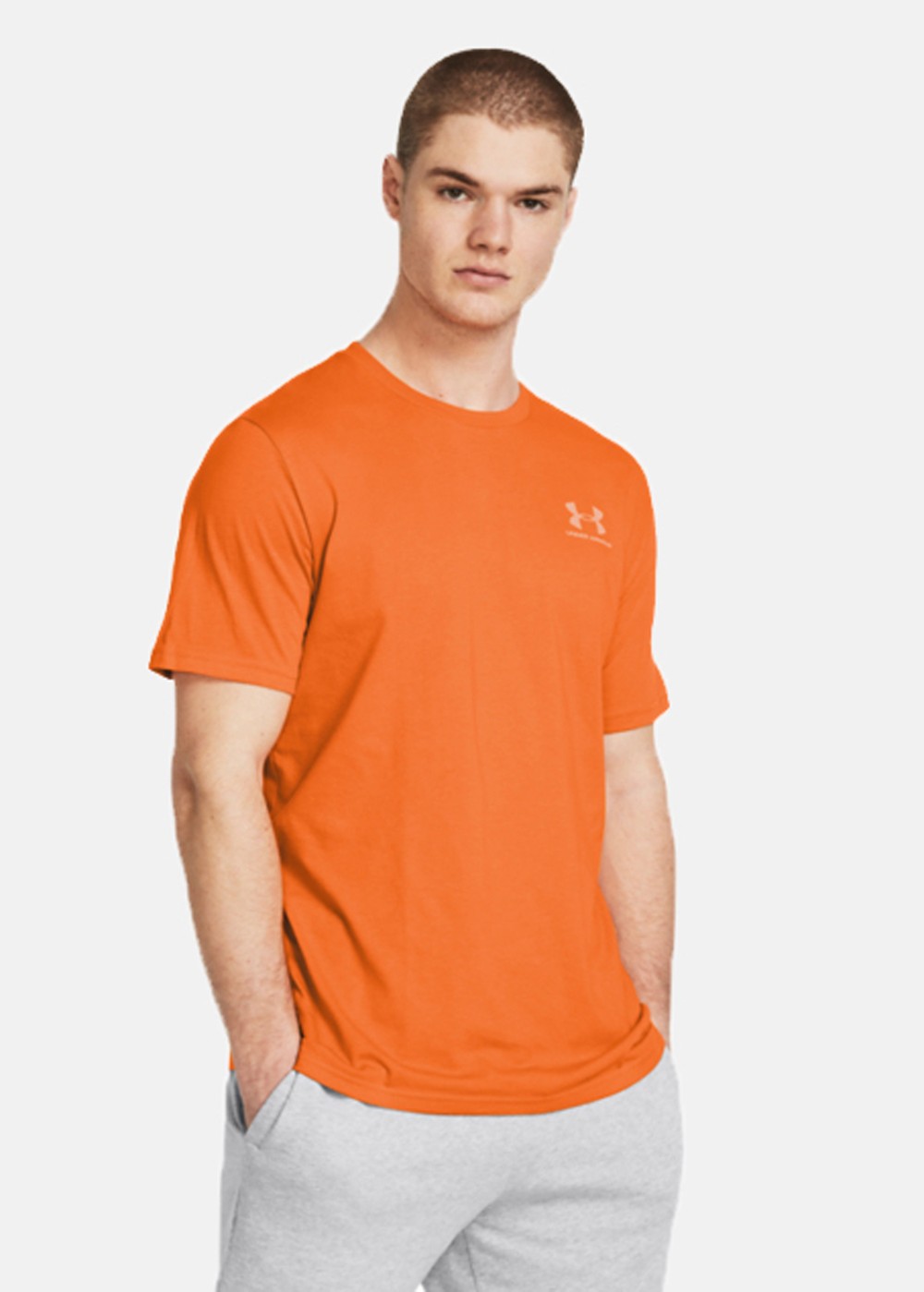 Ua M Sportstyle Lc Ss, Orange, 4xl,  Löparkläder Ua M Sportstyle Lc Ss, Orange, 4xl,  Löparkläder