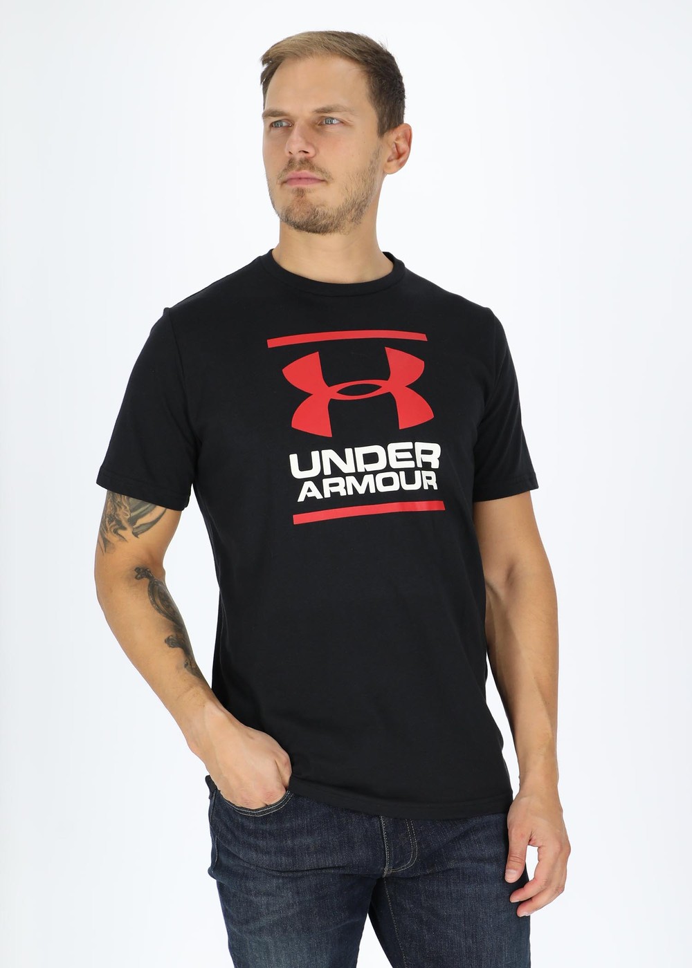Ua Gl Foundation Ss, Black, S,  Tränings-T-Shirts Ua Gl Foundation Ss, Black, S,  Tränings-T-Shirts