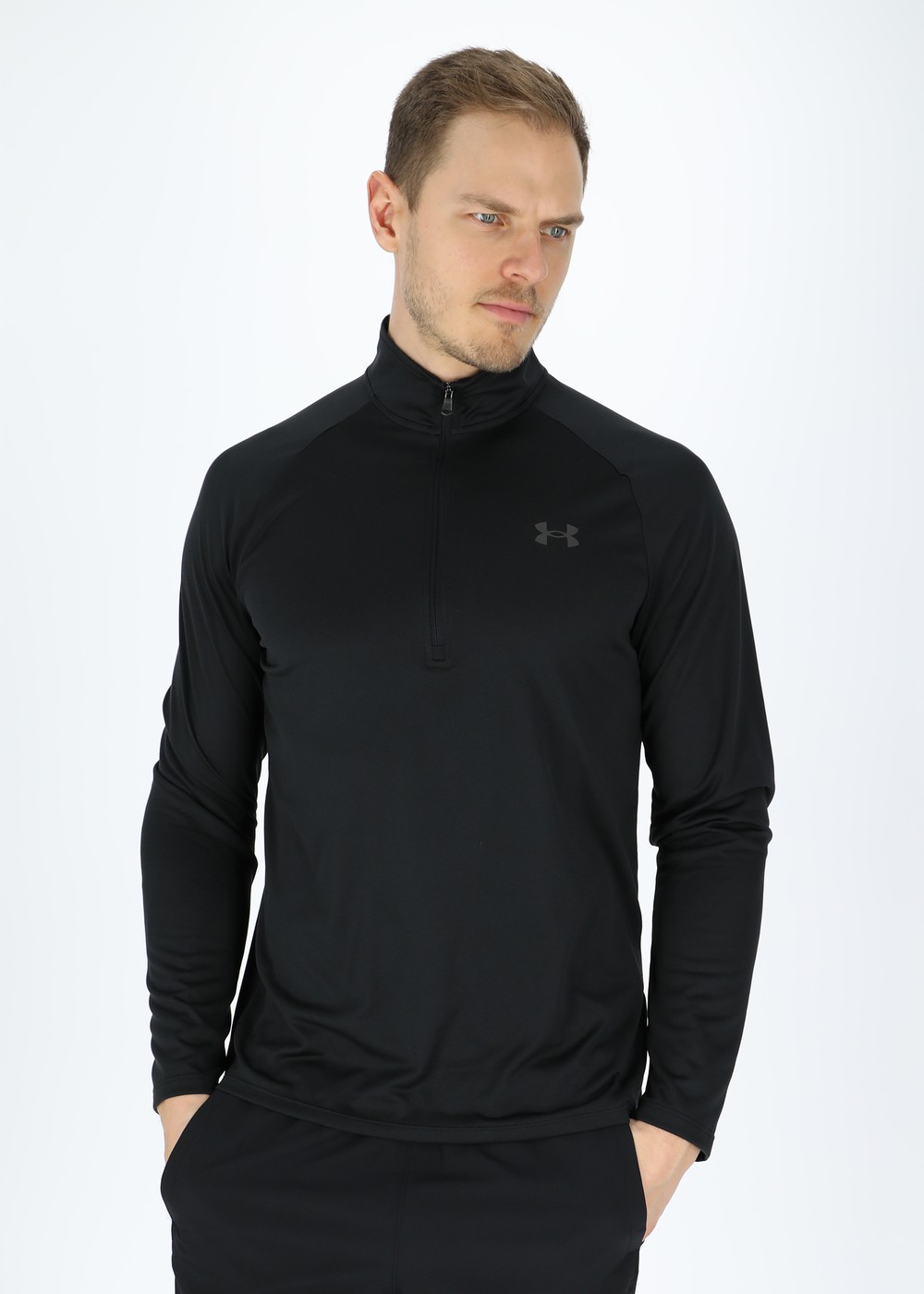 Bilde av Tech 2.0 1/2 Zip, treningsgenser, herre Black/Charcoal