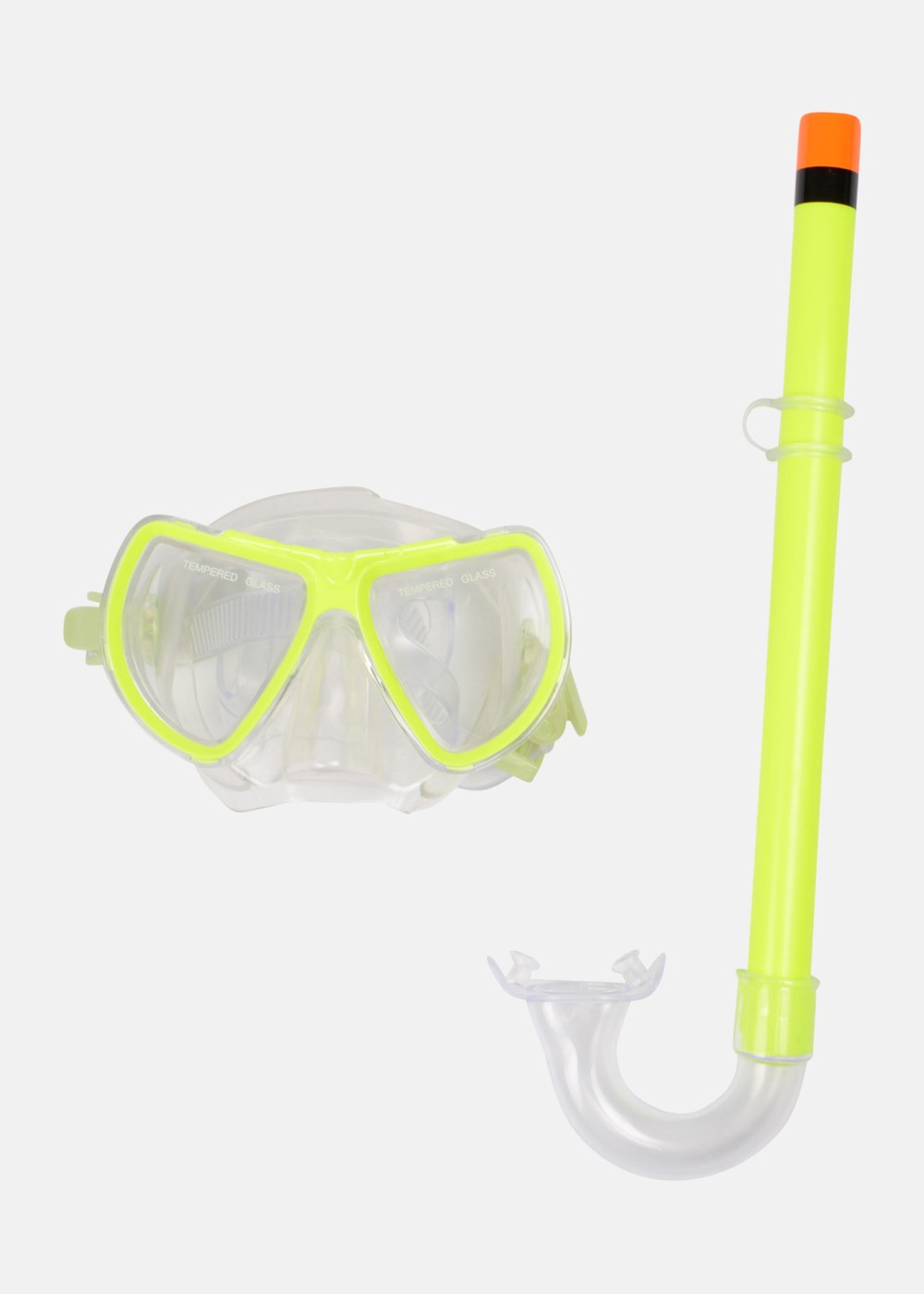 Snorkelset Jr, Neon, Onesize,  Cyklop Och Simglasögon