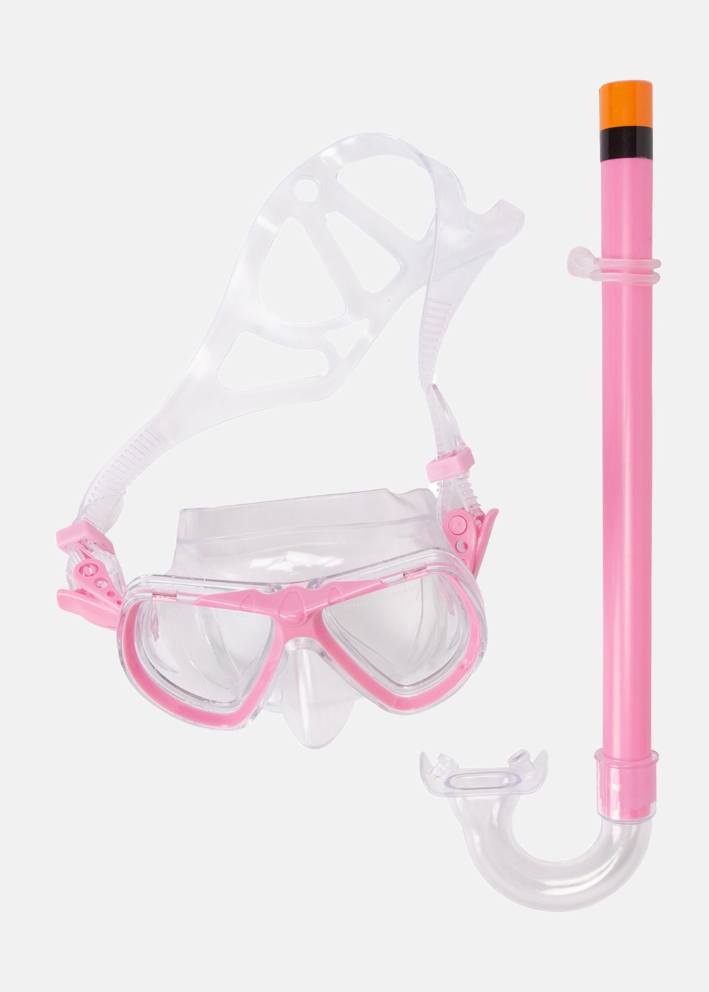 Snorkelset Jr, Pink, Onesize,  Cyklop Och Simglasögon