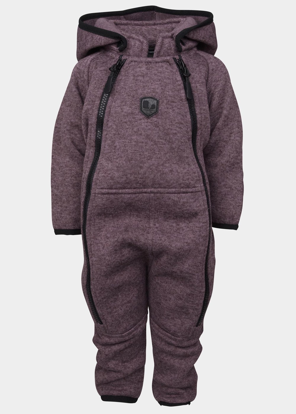 Bormio Baby Overall, Dusty Mauve, 62,  Fleeceoveraller