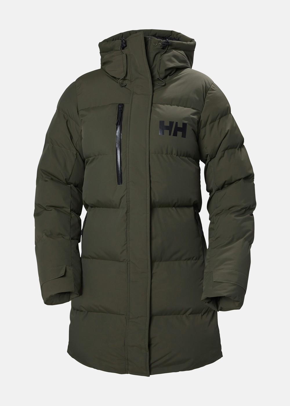 W Adore Puffy Parka, 431 Utility Green, L,  Vinterjackor