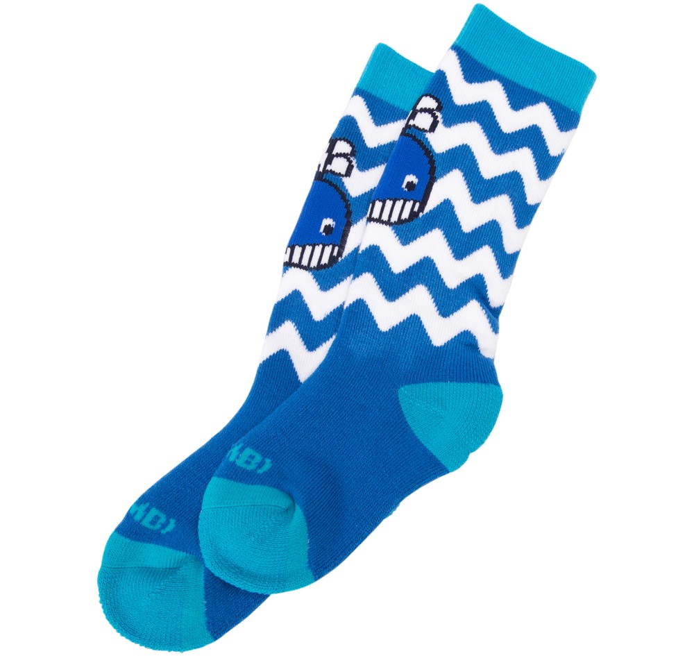 Animal Fam Jr Sock, Moby The Whale, L,  Bomullsstrumpor Animal Fam Jr Sock, Moby The Whale, L,  Bomullsstrumpor