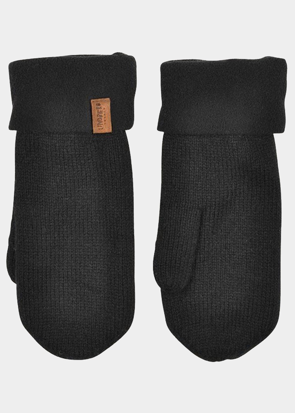 Classic Wool Mitten, Black, 7,  Handskar