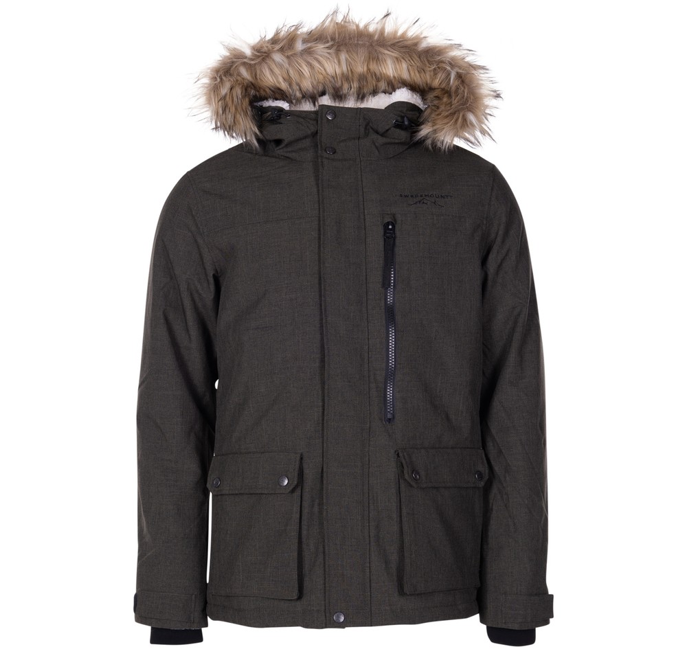 Calgary Parka, Olive Melange, Xs,  Vinterjackor