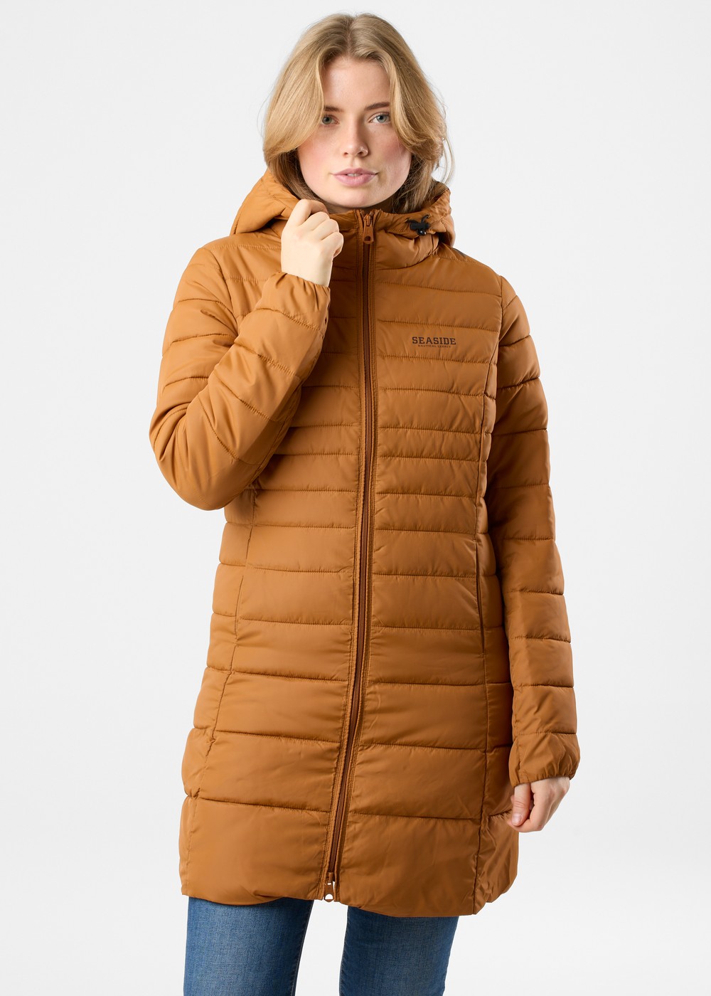 New Haven Coat W Chestnut 40  Vinterjackor