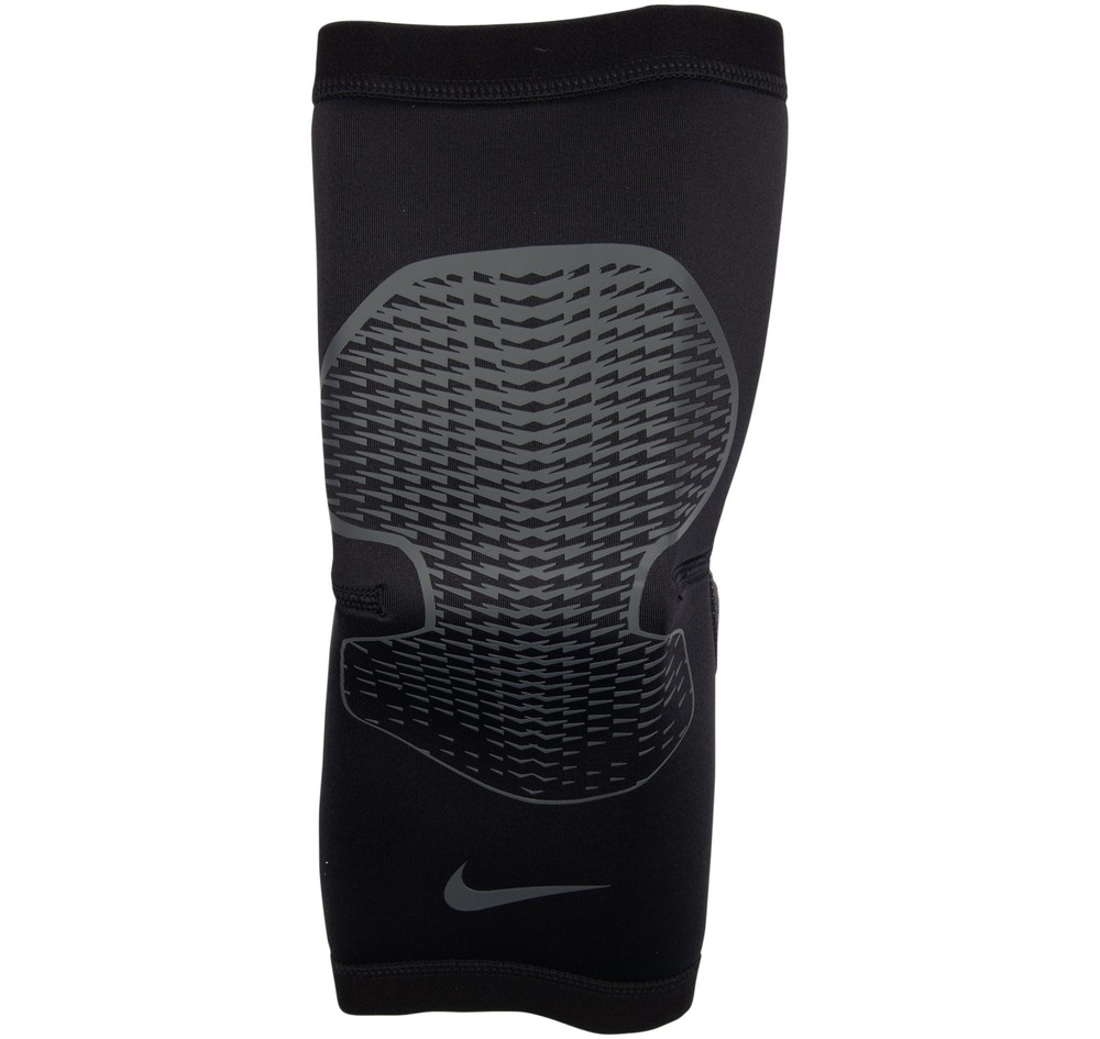 Nike Pro Hp Strng Knee Sleeve, Black/Dark Grey, Xl,  Löpartillbehör