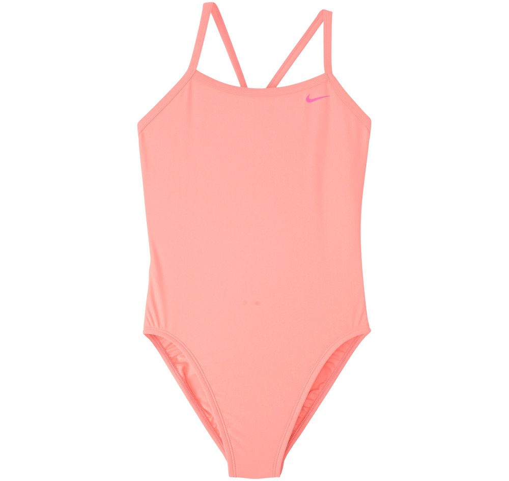 Nike Racerback One Piece Solid, Pink Gaze, 40,  Baddräkter