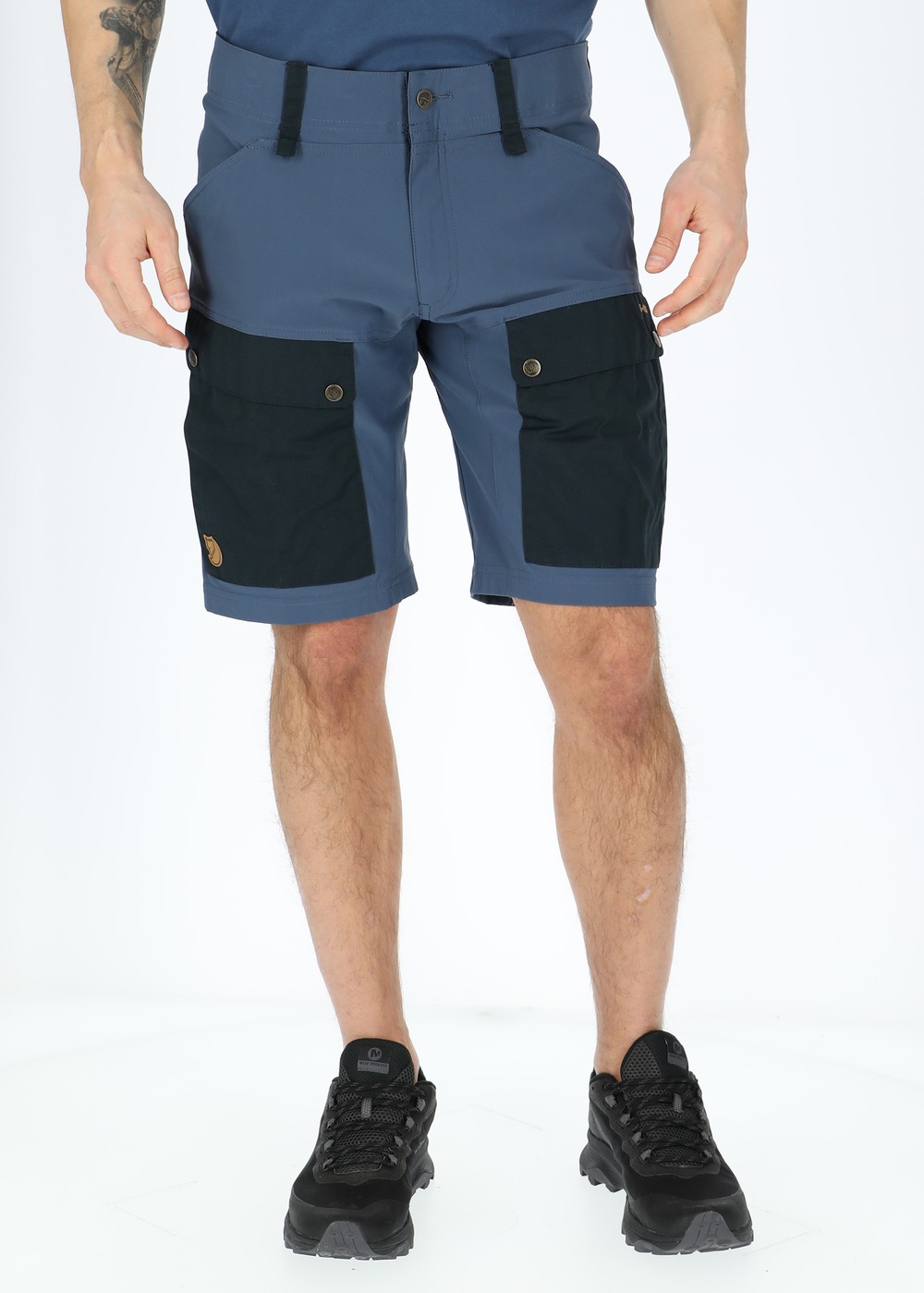 Keb Shorts M, Dark Navy-Uncle Blue, 58,  Shorts