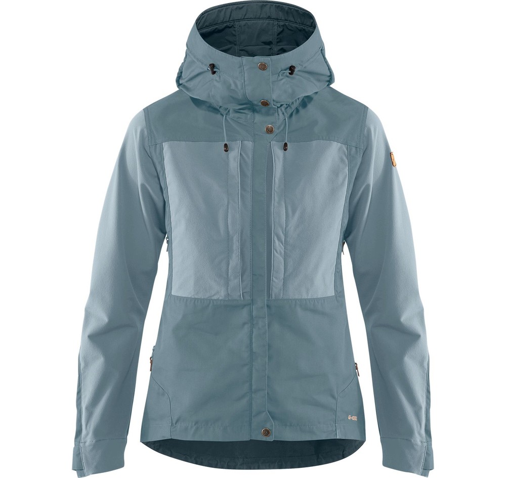 Keb Jacket W, Clay Blue-Mineral Blue, S,  Jackor