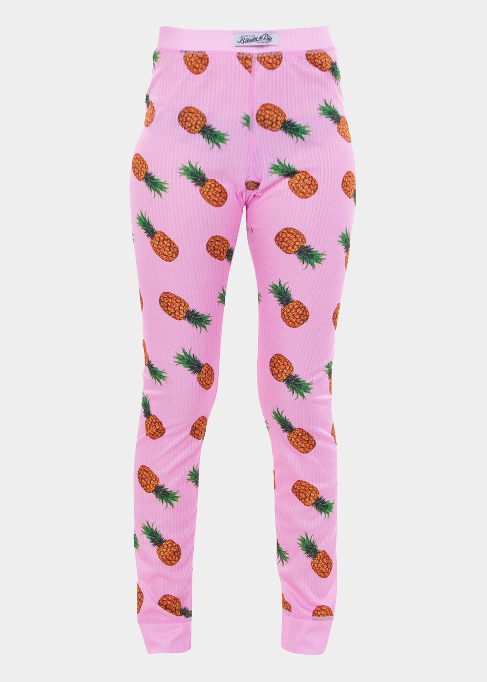 Pants Baselayer Jr, Pink Pineapple Print, 140,  Underställsbyxor Pants Baselayer Jr, Pink Pineapple Print, 140,  Underställsbyxor