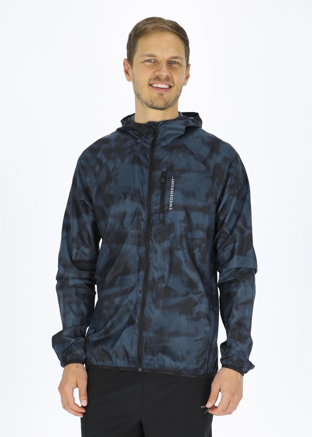 Packable Wind Jacket, Dk. Navy, S,  Vårjackor
