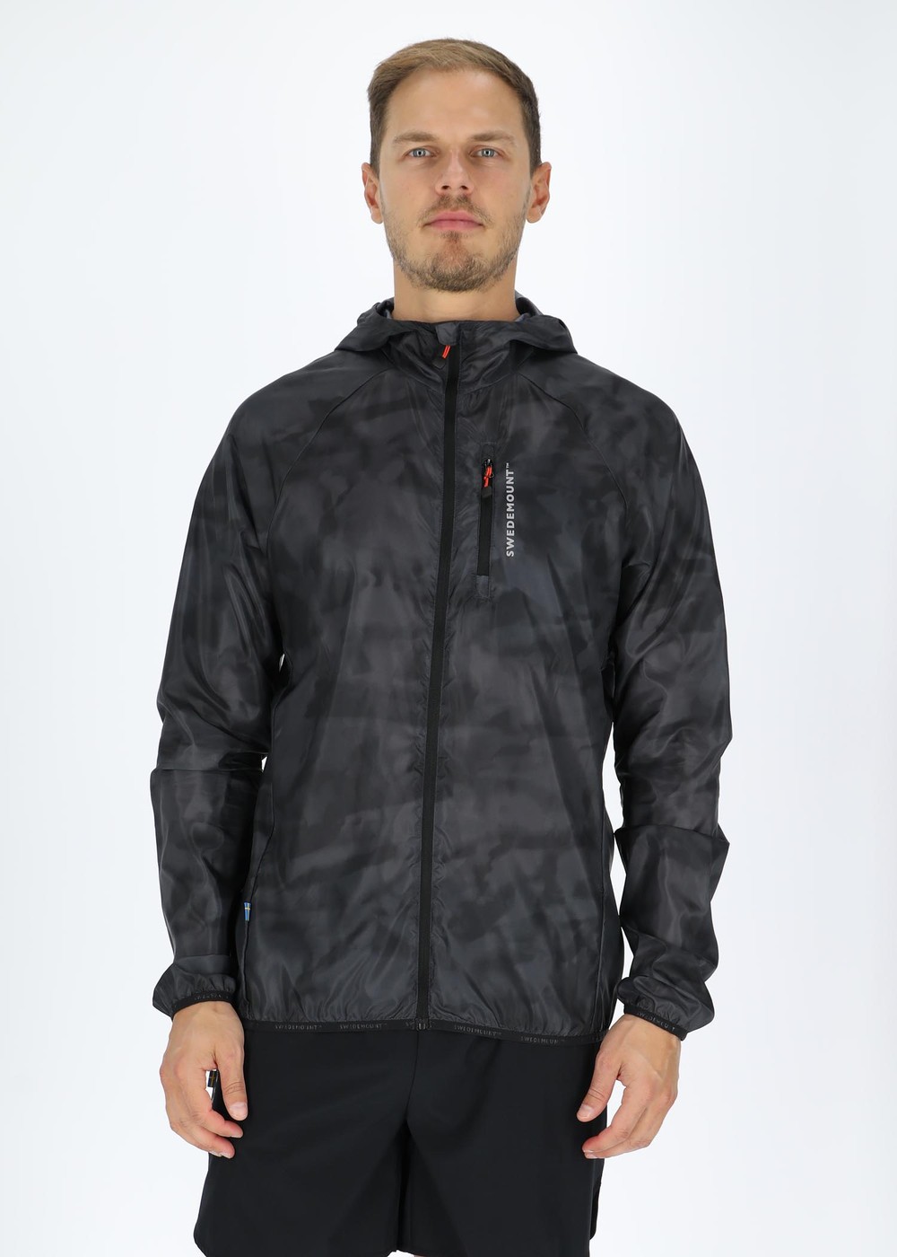 Packable Wind Jacket, Charcoal, Xs,  Vårjackor