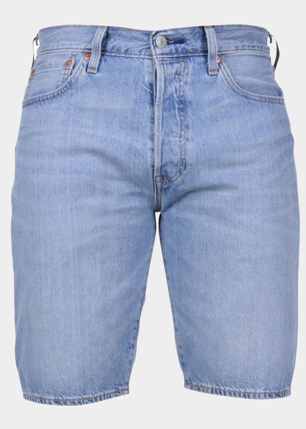 501 Hemmed Short, Light Indigo - Worn In, 31,  Vardagsshorts