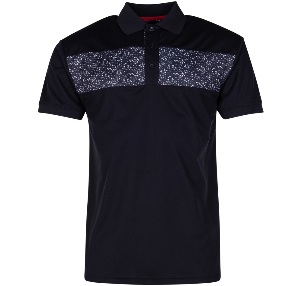 Shirt 1904, Black, S,  Bomullspikéer | Kläder//Pikétröjor//Herr | Padelspecialisterna