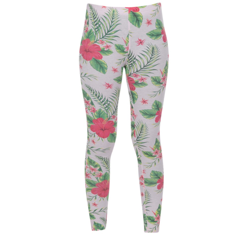 Hibiscus Aruba Leggings Jr, Pink, 90,  Vardagsbyxor