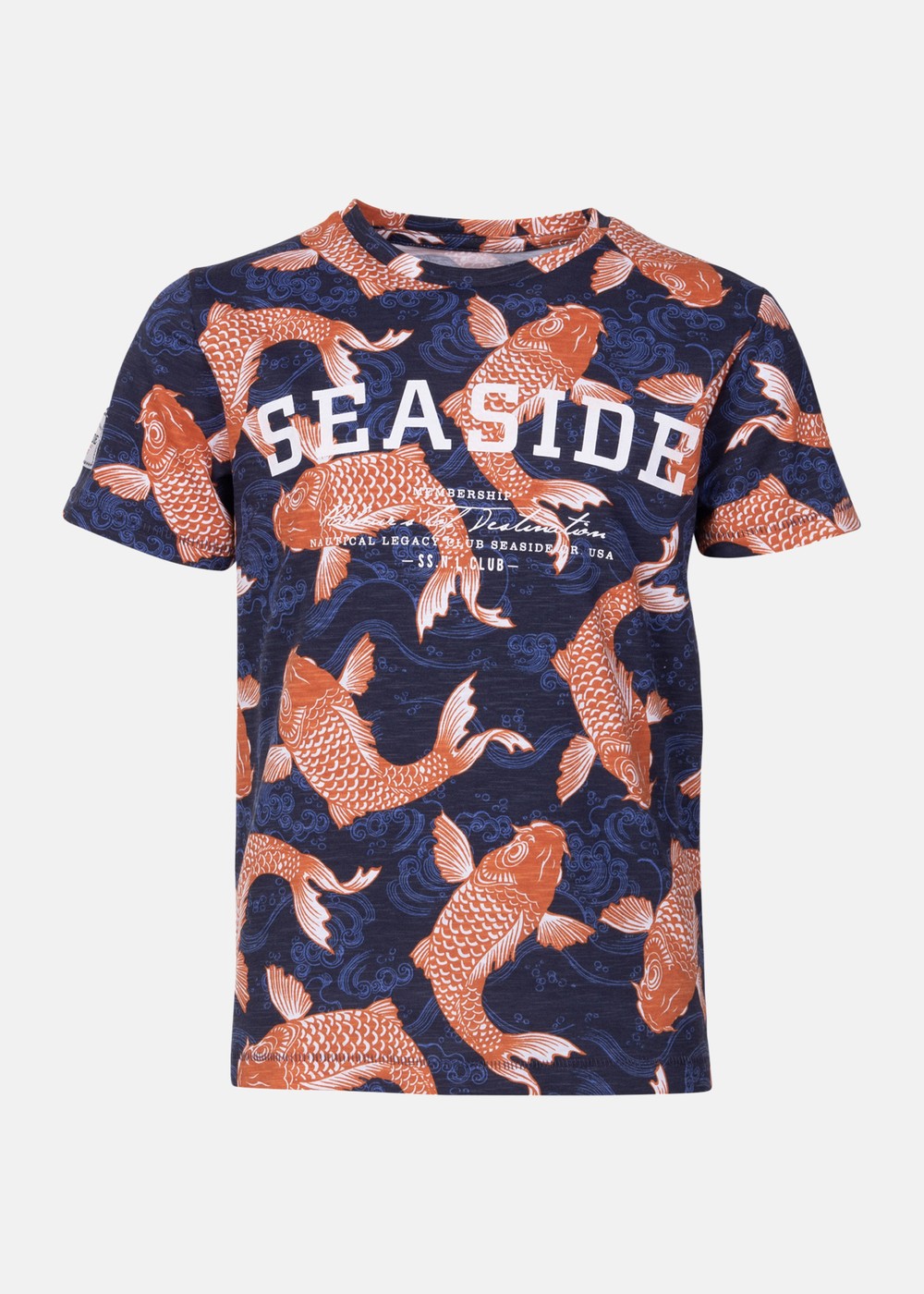 Sushi Tee Jr, Navy/Red, 90,  T-Shirts