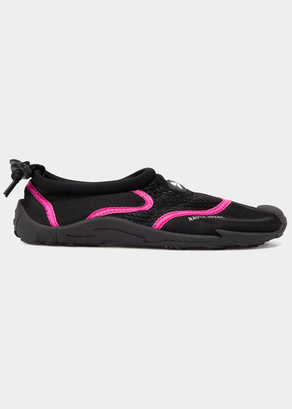 Badsko – Nautic Aqua Shoes Black/Pink 38  Beachsandaler