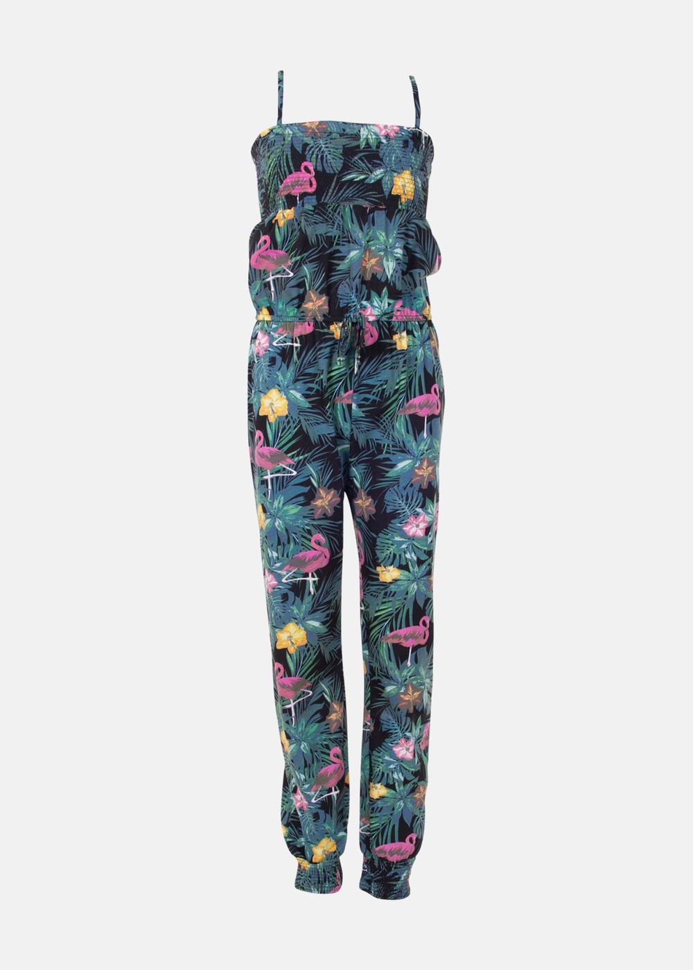 Pink Flamingo Jumpsuit Jr, Black, 90,  Strandkläder