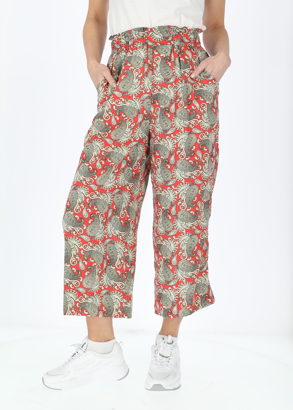 Sankt Claud Pants, Paisley Raspberry, 36,  Strandkläder Sankt Claud Pants, Paisley Raspberry, 36,  Strandkläder