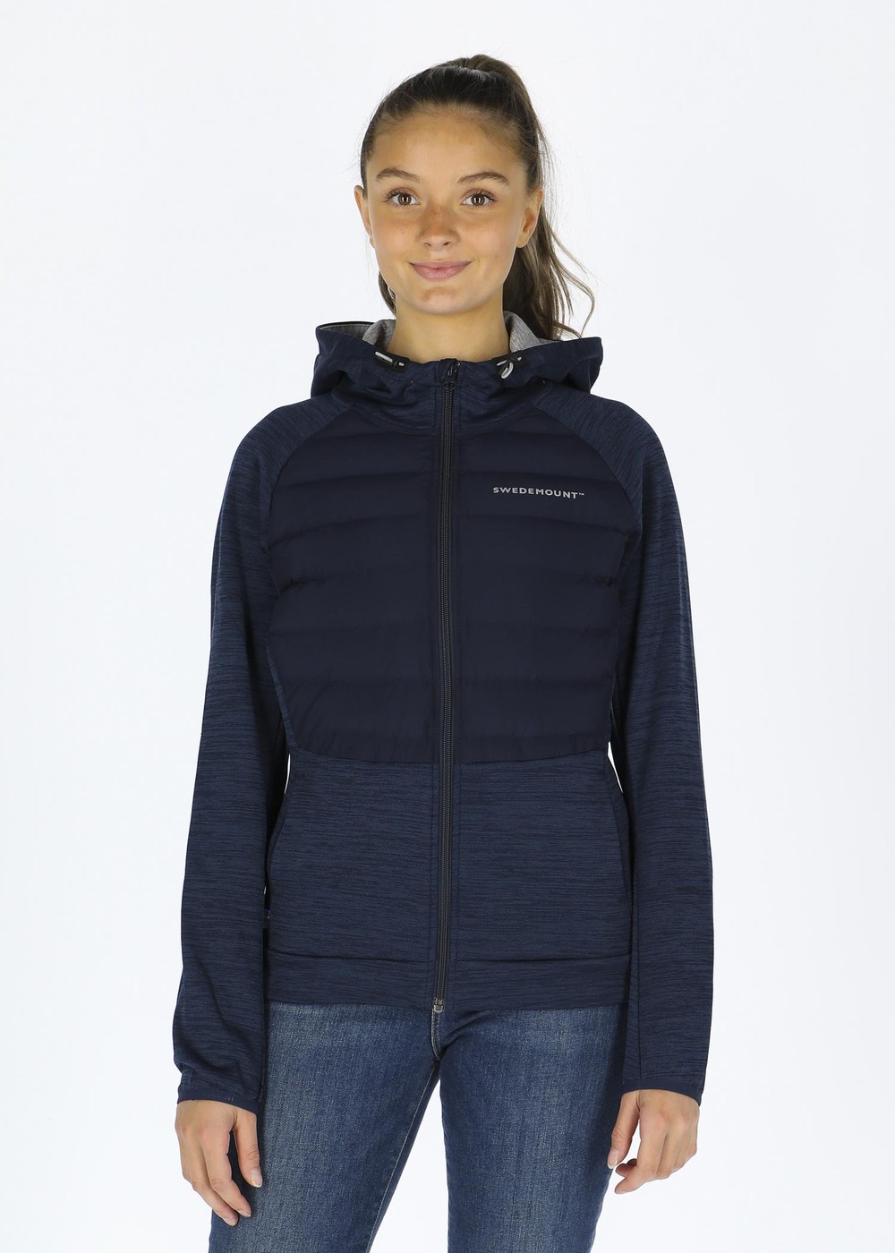 Training Hybrid Jacket W, Navy Melange/Lt Grey Mel, 40,  Bästsäljare Training Hybrid Jacket W, Navy Melange/Lt Grey Mel, 40,  Bästsäljare