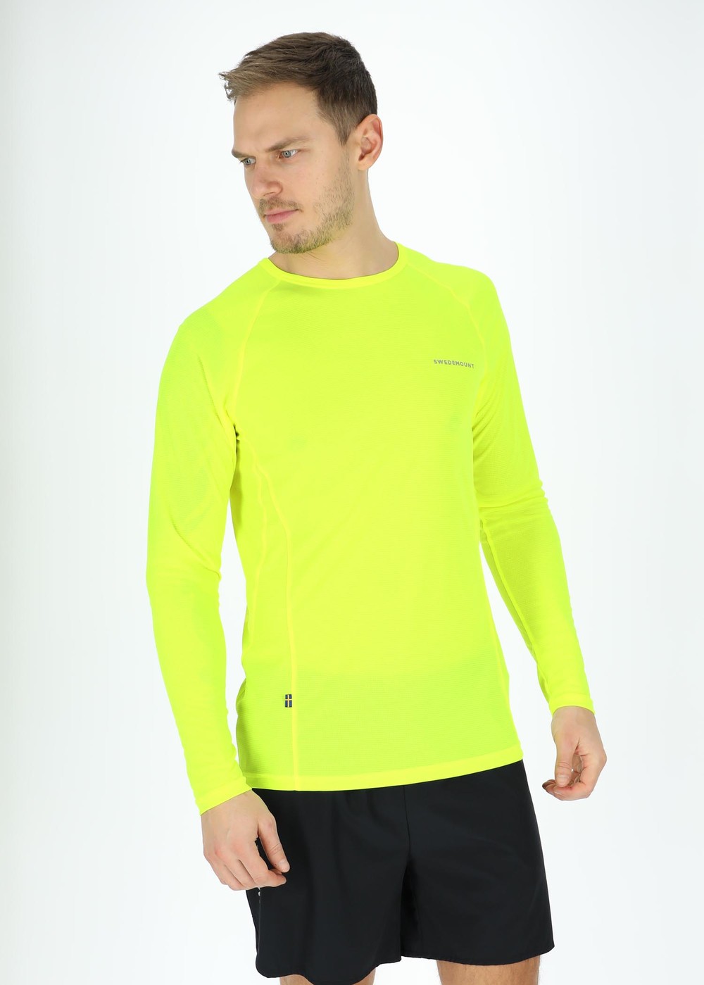 Ultra Light Ls Tee Sr, Neon Yellow, Xl,  Tränings-T-Shirts