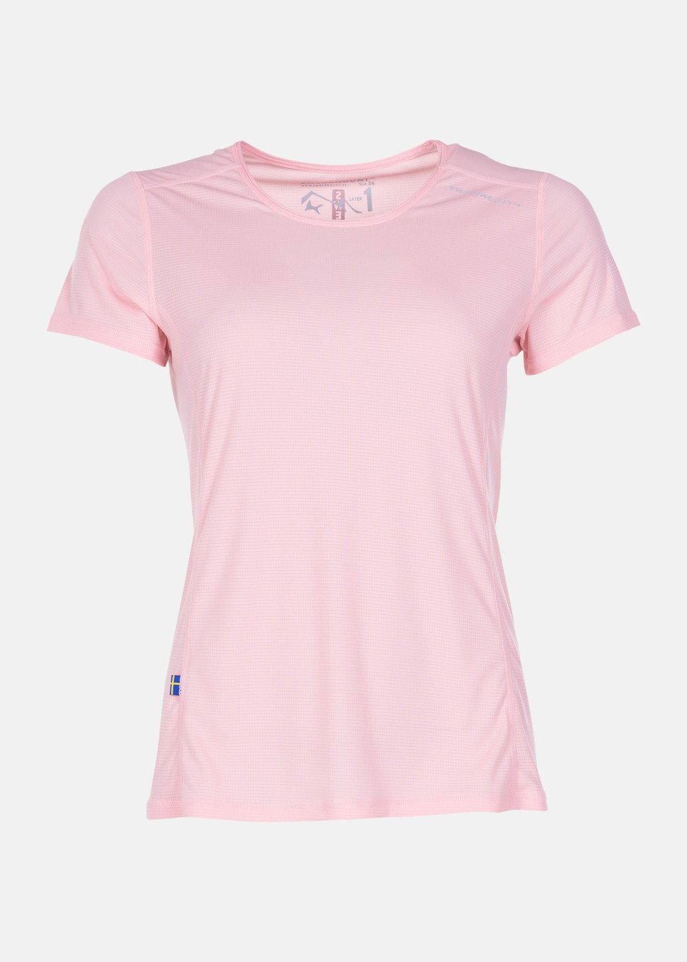 Ultra Light Tee W, Peach/Charcoal, 42,  Löpar-T-Shirts Ultra Light Tee W, Peach/Charcoal, 42,  Löpar-T-Shirts