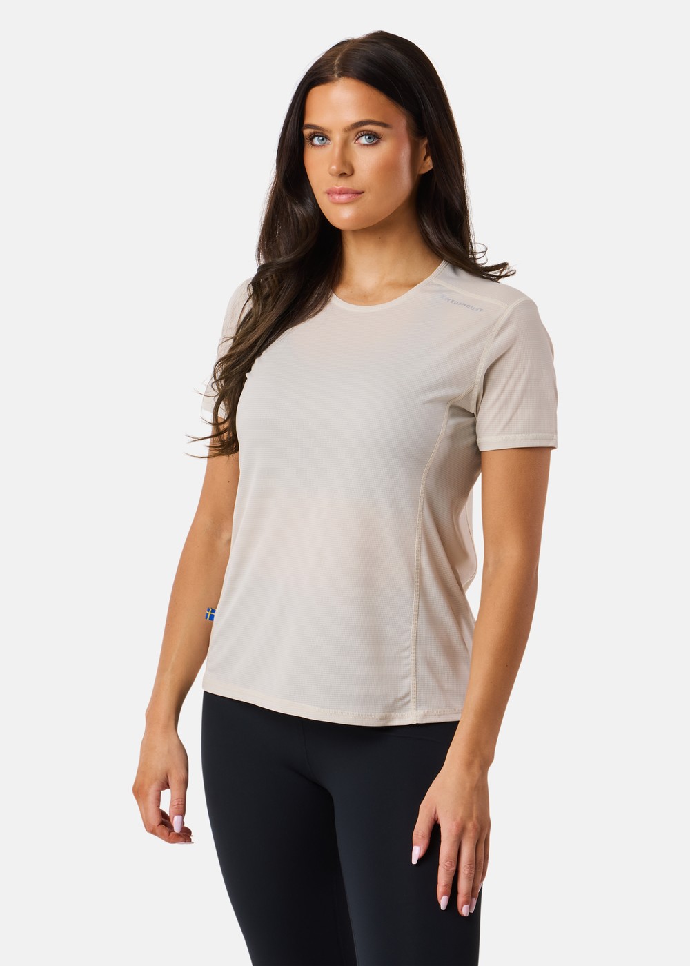 Ultra Light Tee W, Khaki, 36,  Löpar-T-Shirts Ultra Light Tee W, Khaki, 36,  Löpar-T-Shirts
