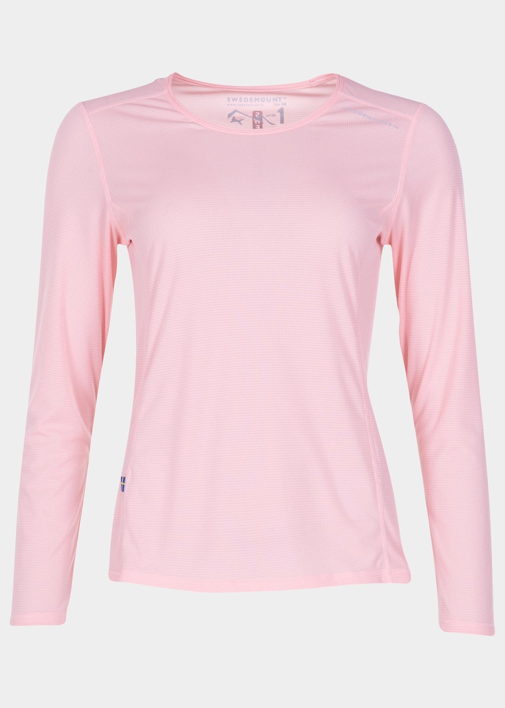 Ultra Light Ls Tee W, Peach/Charcoal, 44,  Löpar-T-Shirts