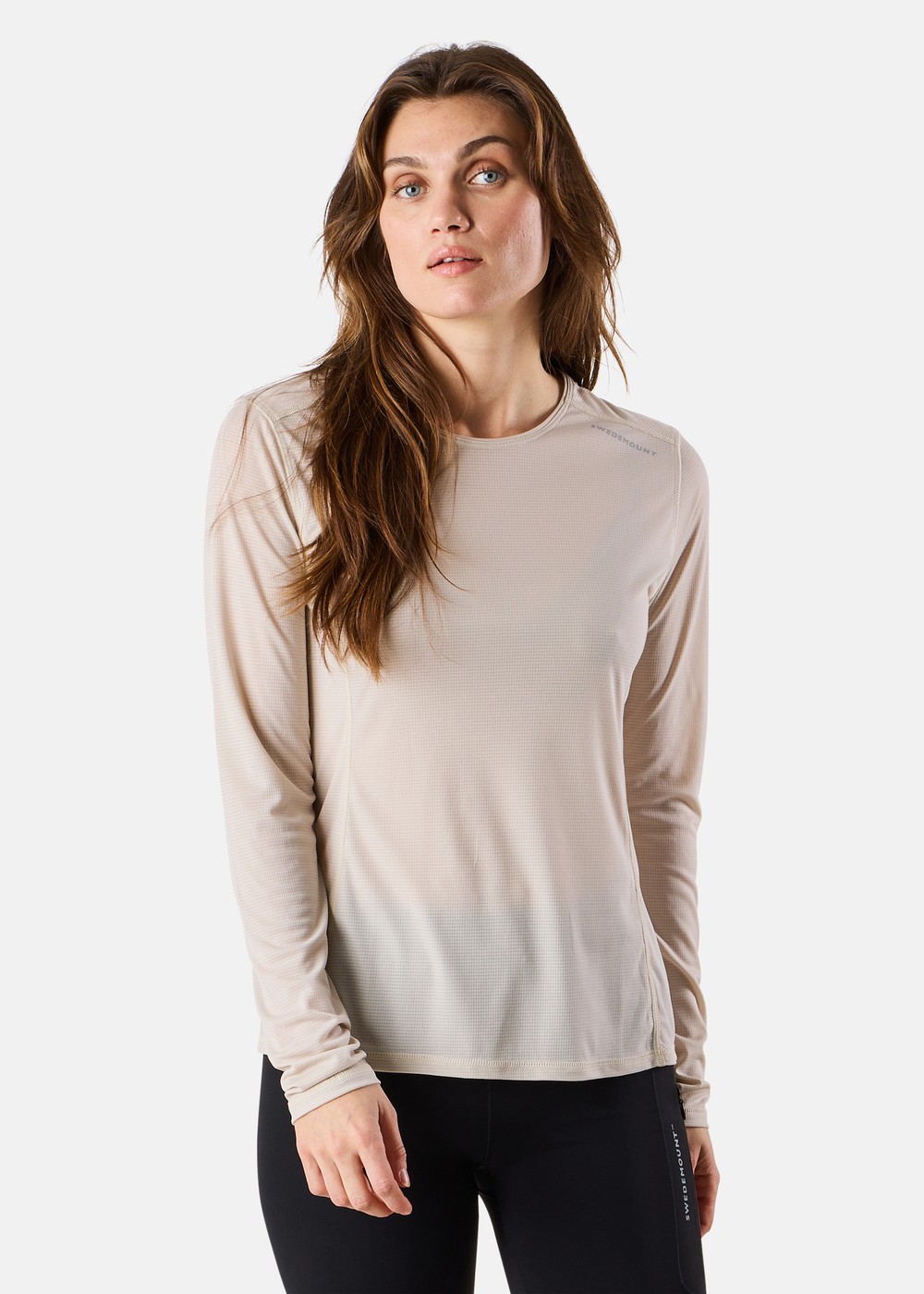 Ultra Light Ls Tee W, Khaki, 36,  Löpar-T-Shirts Ultra Light Ls Tee W, Khaki, 36,  Löpar-T-Shirts
