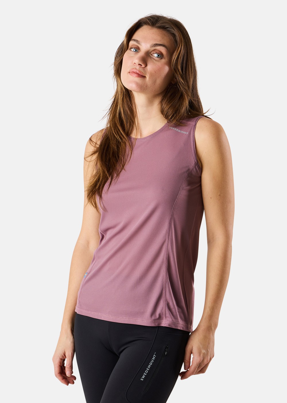 Ultra Light Tanktop W, Dk. Mauve, 42,  Linnen