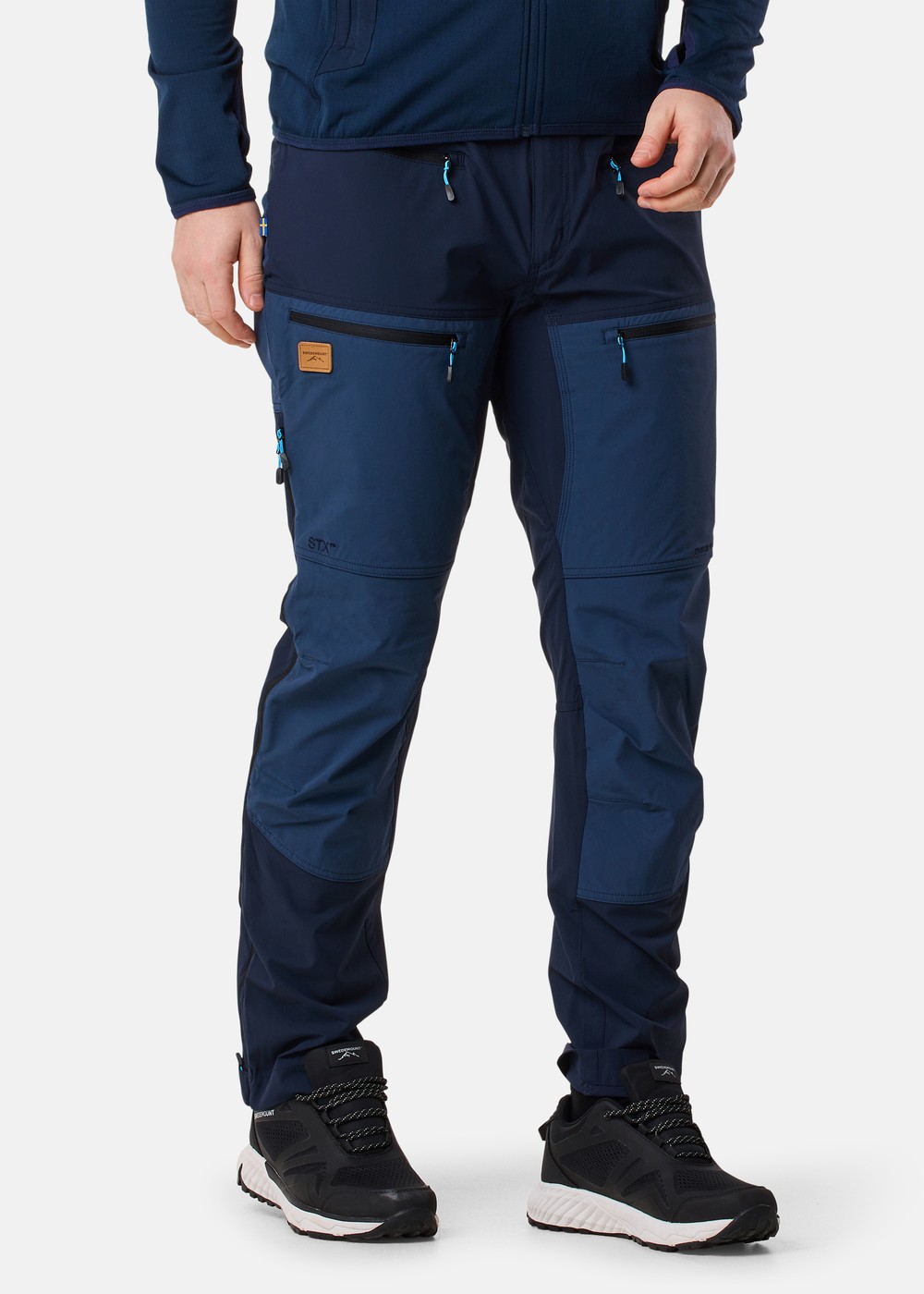 Lofoten Stretch Pants, Dk Navy/Denim Blue, S,  Byxor Lofoten Stretch Pants, Dk Navy/Denim Blue, S,  Byxor