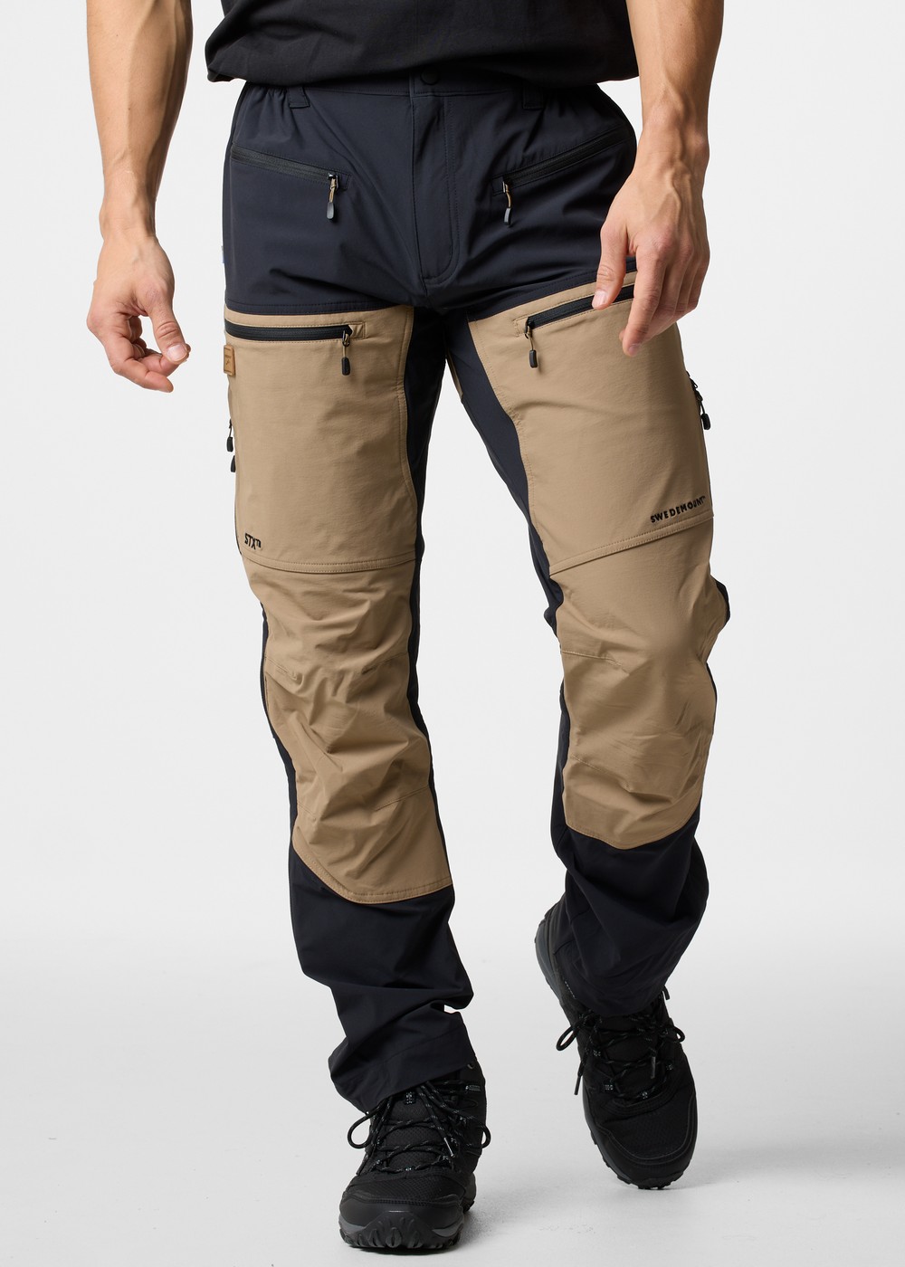 Lofoten Stretch Pants, Black/Khaki, S,  Byxor Lofoten Stretch Pants, Black/Khaki, S,  Byxor