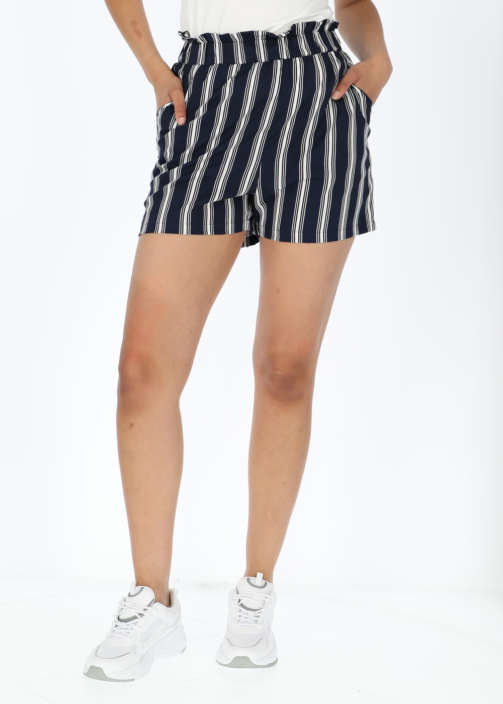 Sankt Claud Shorts, Navy Stripe, 40,  Vardagsshorts
