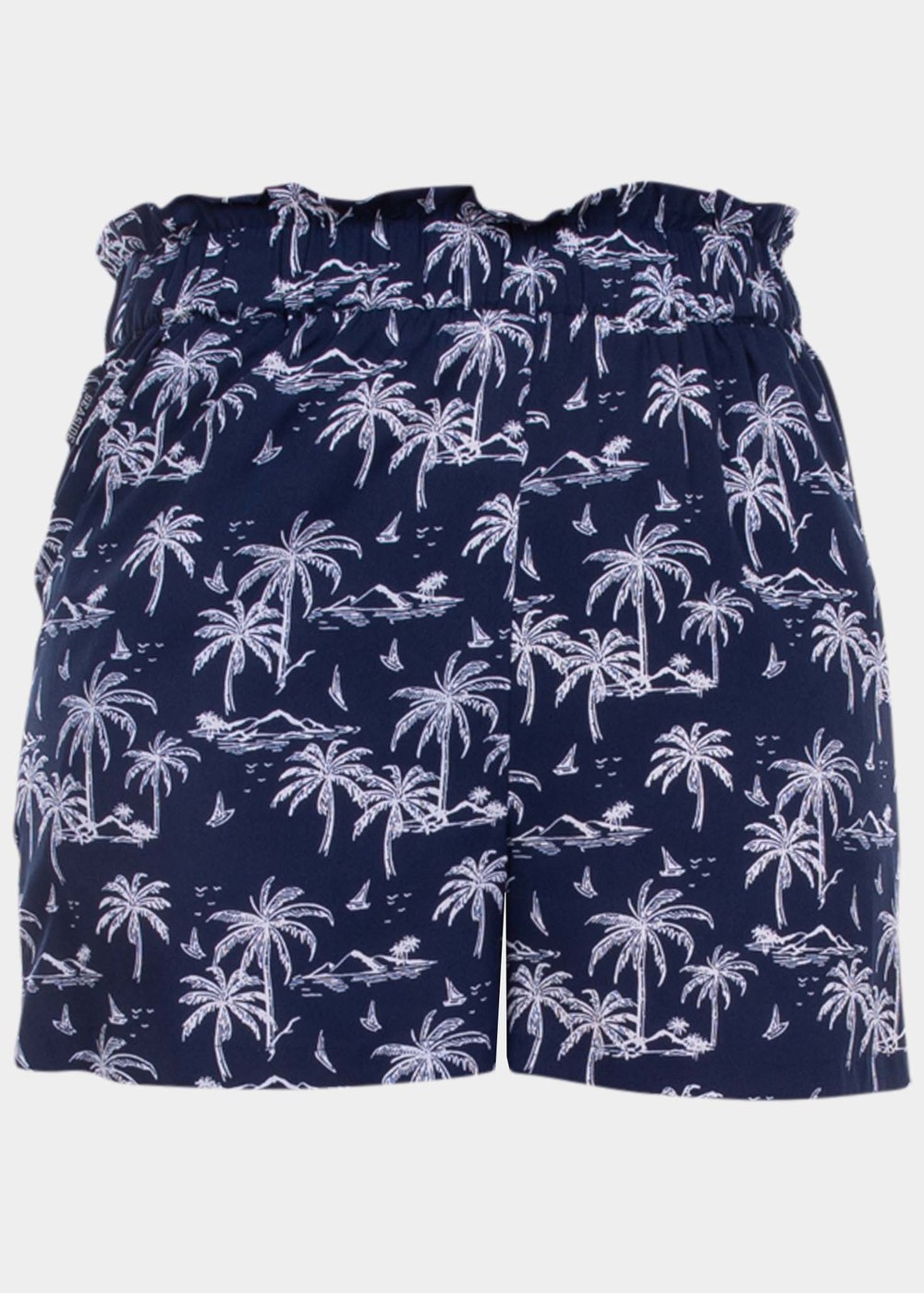 Sankt Claud Shorts, Navy Palm, 34,  Vardagsshorts Sankt Claud Shorts, Navy Palm, 34,  Vardagsshorts