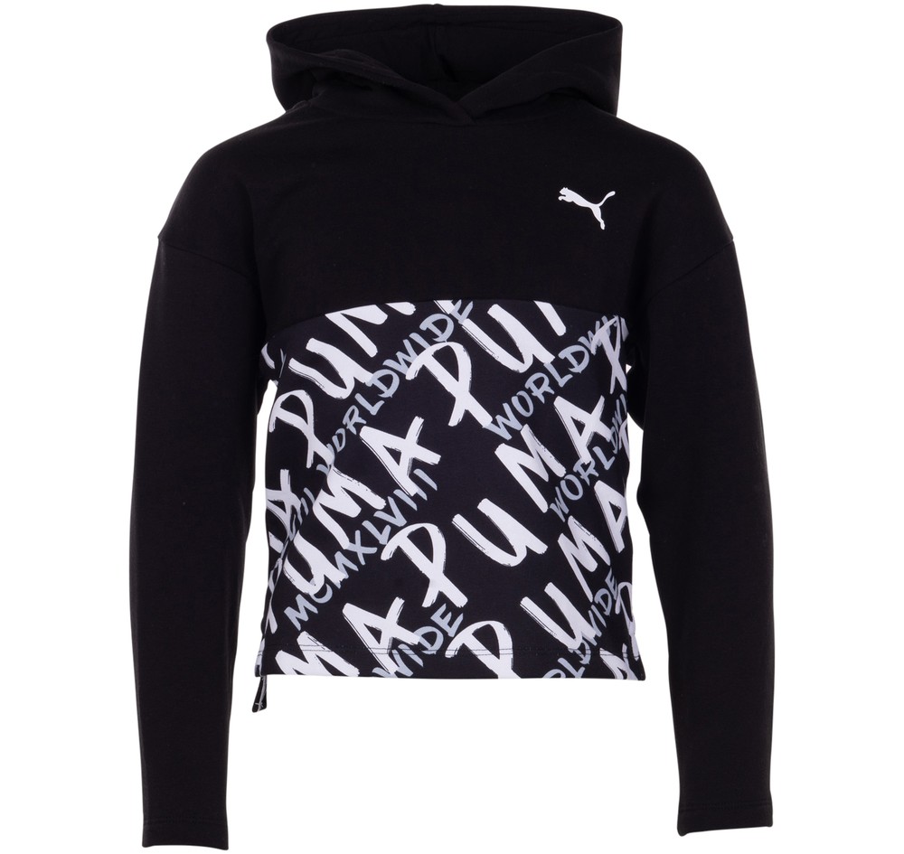 Alpha Hoody Fl G, Puma Black, 110,  Hoodies | Kläder//Strumpor//Dam//Vandringsstrumpor | Padelspecialisterna