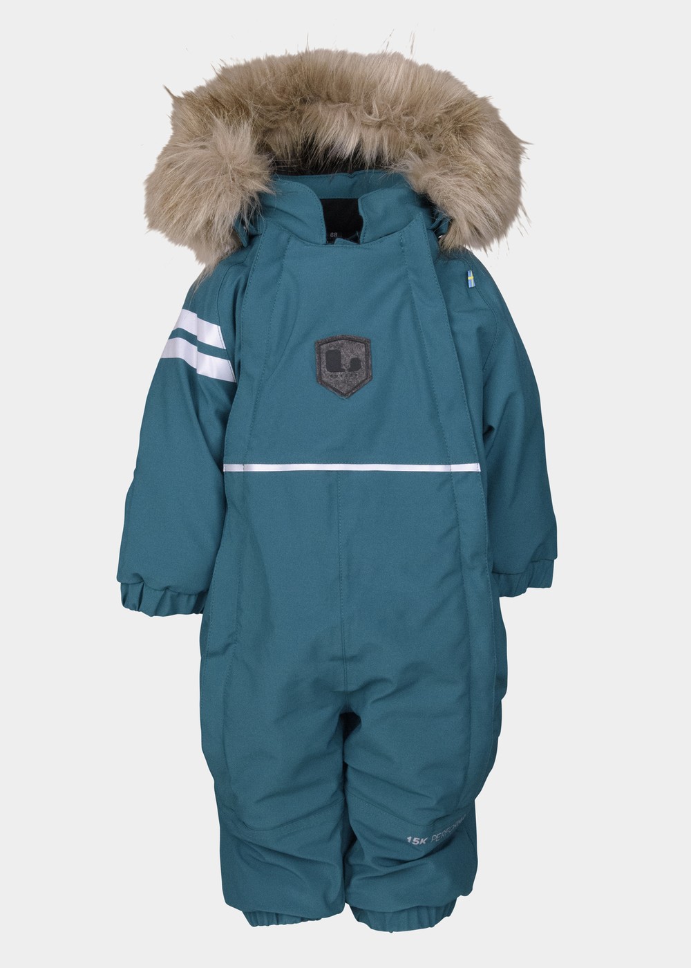 Colden Winter Baby Overall, Dark Teal, 98,  Vinteroveraller