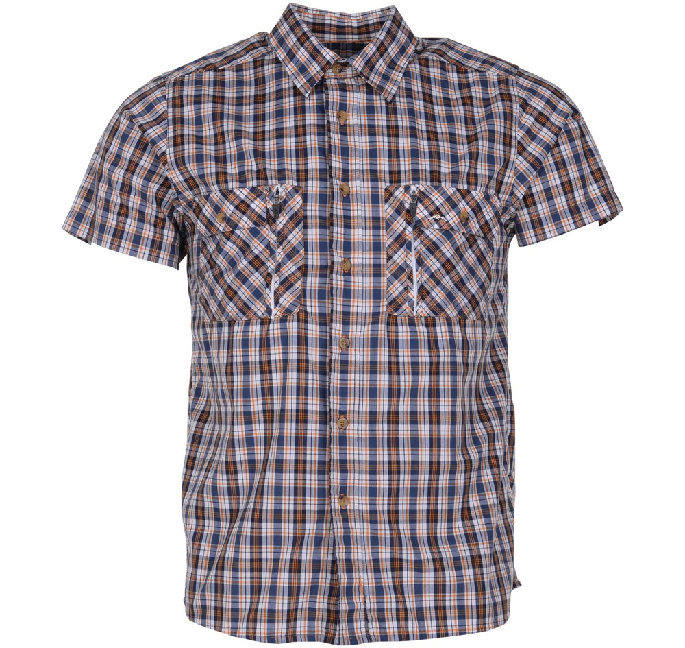 Lima S/S Shirt, Orange, M,  Vandringsskjortor